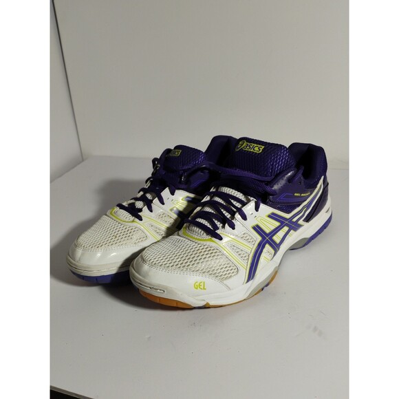 Asics Gel Rocket Men\'s Size 11 White Purple Athletic Shoes main image 11